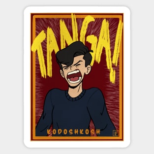 TANGA!! (Filipino for "idiot" Sticker